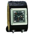 Fastrack Quartz Analog Silver Dial Leather Strap Watch for Guys