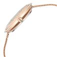 Fastrack Vyb Iconique Quartz Analog Black Dial Rose Gold Metal Strap Watch For Women - image number 3