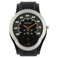Fastrack Quartz Analog Black Dial Leather Strap Watch for Guys