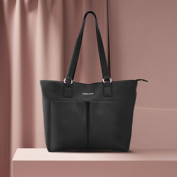 Fastrack Essential Tote with Pockets in Black - image number 0