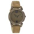 Fastrack Quartz Analog Grey Dial Leather Strap Watch for Girls