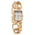 Vyb Siren By Fastrack Quartz Analog White Dial Rose Gold Metal Strap Watch For Girls - image number 2
