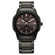 Fastrack Vyb Quest Quartz Analog Black Dial Black Metal Strap Watch For Guys - image number 1