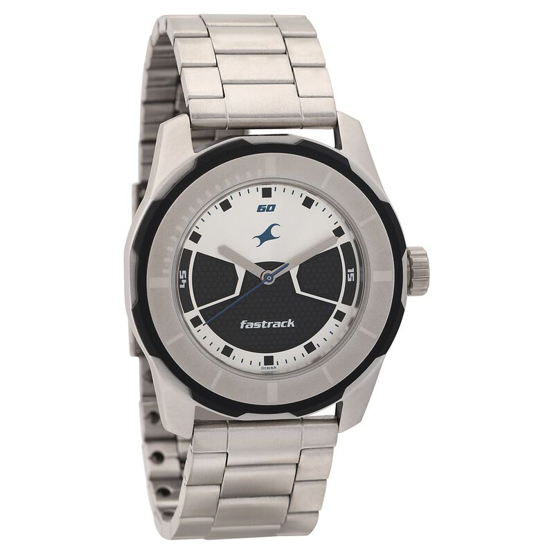 Buy Online Fastrack Quartz Analog Multicoloured Dial Stainless