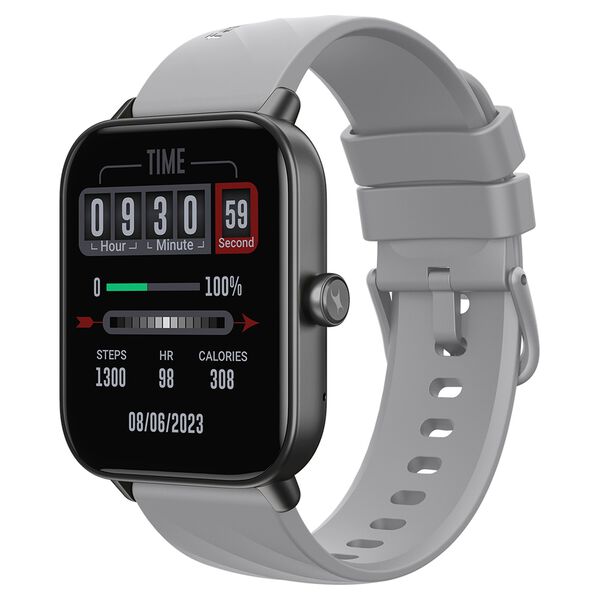 Fastrack Rider with 4.64 cm TFT LCD Display, SingleSync BT Calling Unisex Smart Watch with Grey Strap - image number 1