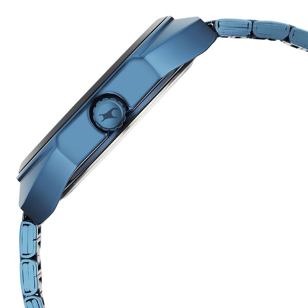 Fastrack Oceanyx Quartz Analog with Date Blue Dial Blue Strap Watch For Guys - image number 5