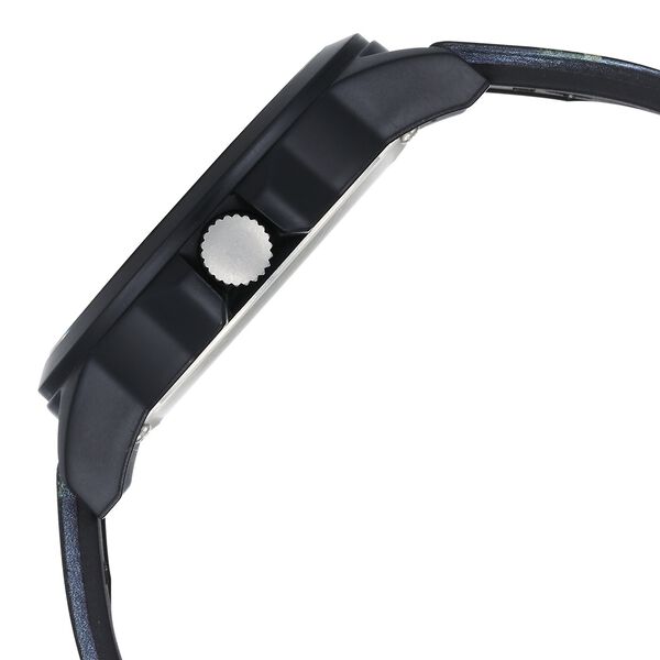 Fastrack Tees Urbanique Quartz Analog Black Dial Silicon Strap Watch For Unisex - image number 3