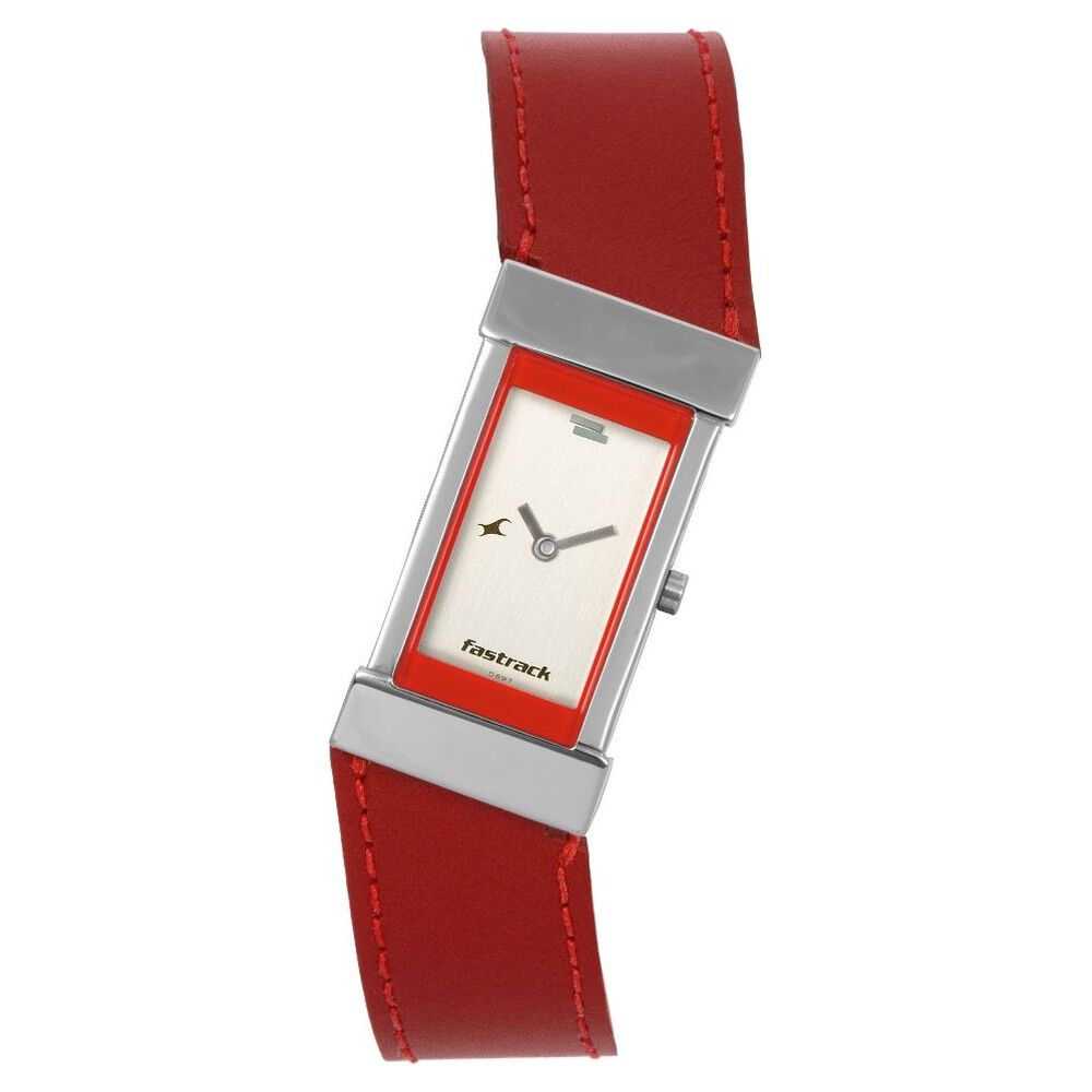 Fastrack red watch on sale ladies