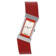 Fastrack Quartz Analog Black Dial Leather Strap Watch for Girls