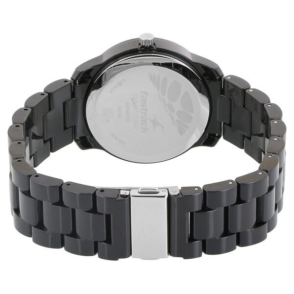Fastrack Trendies Quartz Analog Black Dial Plastic Strap Watch for Girls - image number 3