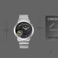 Fastrack Pulse IV Dual Time Watch for Men with Black Sunray Dial & Silver Metal Strap - image number 3