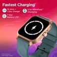 Fastrack Revoltt FS1 Smart Watch 1.85'' UltraVU Display Blazing Fast UI Working Crown AI Voice Assistant - image number 3