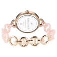Fastrack Younique Quartz Analog Mother Of Pearl Dial Acetate And Metal Strap Watch For Girls - image number 5