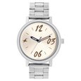 Fastrack Tropical Waters Quartz Analog White Dial Metal Strap Watch for Girls - image number 0