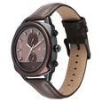 Fastrack Gelato Black chronograph watch with Chocolate dial for Guys - image number 4