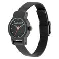 Fastrack Hitlist Quartz Analog with Date Black Dial Stainless Steel Strap Watch for Girls - image number 2