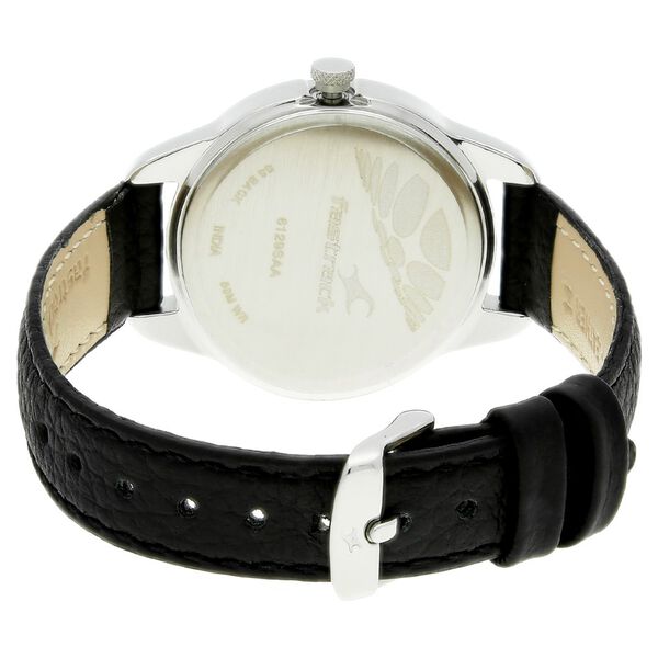 Fastrack Quartz Analog Black Dial Leather Strap Watch for Girls - image number 3