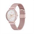 Fastrack Vyb Seeker Quartz Analog Silver Dial Stainless Steel Strap Watch for Girls - image number 3