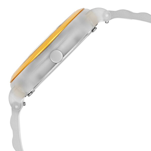 Fastrack Bare Quartz Analog Skeleton Unisex Watch With Grey Dial And Translucent Plastic Strap - image number 4