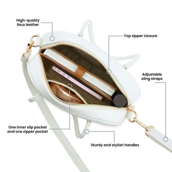 Fastrack Zip-It-Up Satchel - image number 8