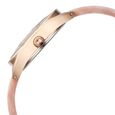 Fastrack Younique Quartz Analog Pink Color Mother Of Pearl Dial Acetate And Metal Strap Watch For Girls - image number 3