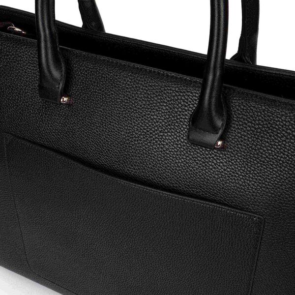 Powerplay black laptop tote - image number 7
