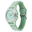 Fastrack Hype Bounce Quartz Analog Green Dial Green Silicone Strap Watch For Guys - image number 2