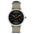 Fastrack Fundamentals Quartz Analog White Dial Stainless Steel Strap Watch for Guys