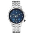 Fastrack Tick Tock Quartz Analog Blue dial Metal Strap Watch for Guys - image number 0