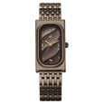Fastrack Gelato silver analog bracelet watch with Black currant dial for Girls
