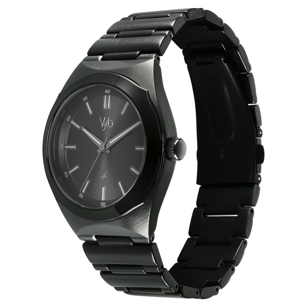 k♡ Buy Online Vyb Arcane By Fastrack Quartz Analog Black Dial