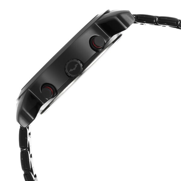 Fastrack Batman Quartz Analog with Day and Date Black Dial Stainless Steel Strap Watch for Guys - image number 4