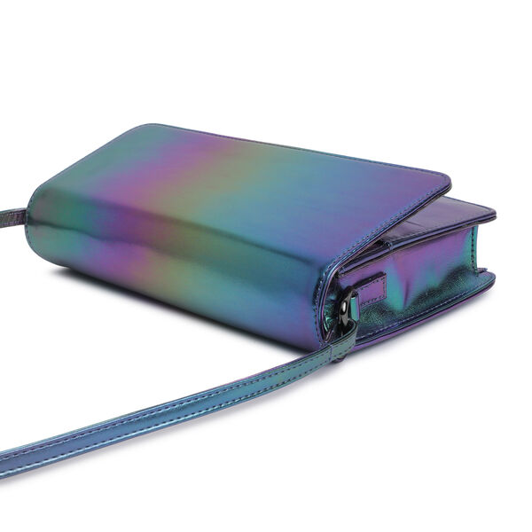 Fastrack Structured Shoulder Bag for Women� | Party Bag for Ladies, Women� | Stylish Glossy Bag Made of High-Quality Fax Leather (Multi-Coloured) - image number 3