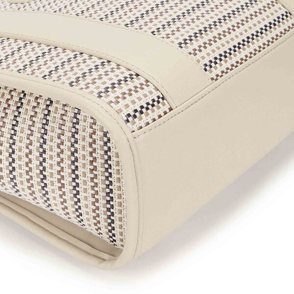 Textured Weave Satchel - image number 9