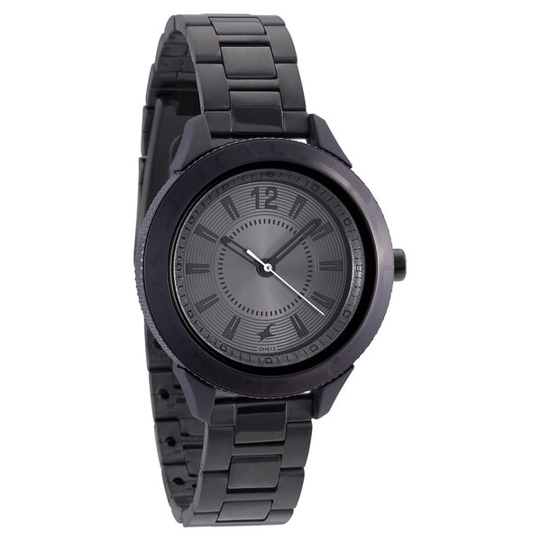 Fastrack Varsity Quartz Analog White Dial Leather Strap Watch for Girls - image number 0