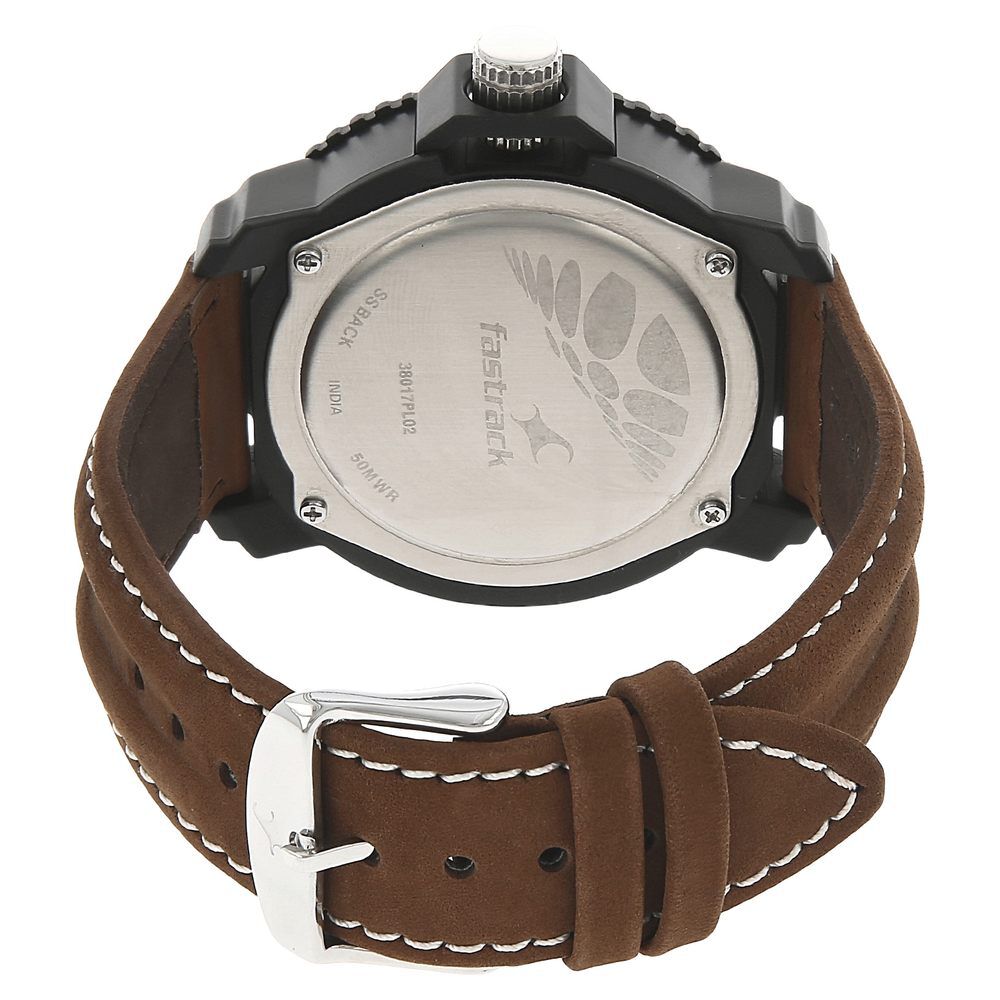 Fastrack watches for store mens leather belt