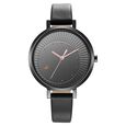 Fastrack Style Up Black Dial Leather Strap Watch for Girls - image number 2