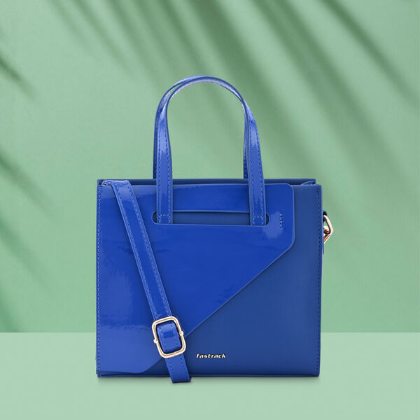 Blue Satchel Bag - image number 0