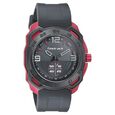 Fastrack All Nighters Quartz Analog Grey Dial Silicone Strap Watch for Guys