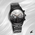 Fastrack Opulence Quartz Multifunction Multicoloured Dial Stainless Steel Strap Watch for Guys - image number 0