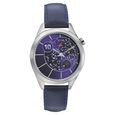 Fastrack Space Rover Quartz Analog Purple Dial Leather Strap Watch for Girls - image number 1