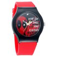 Fastrack Deadpool Quartz Analog Bicolour Dial Silicone Strap Unisex Watch - image number 1