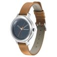 Fastrack Quartz Analog Black Dial Leather Strap Watch for Girls - image number 2