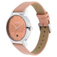 Fastrack Animal Print Quartz Analog with Date Rose Gold Dial Leather Strap Watch for Girls - image number 3