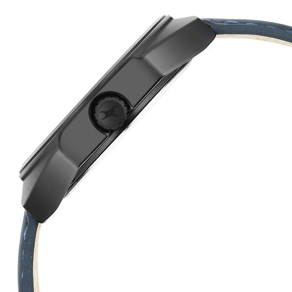 Fastrack Oceanyx Quartz Analog with Date Black Dial Blue Strap Watch For Guys - image number 5