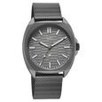 Vyb Aviator By Fastrack Quartz Analog Grey Dial Grey Stainless Steel Strap Watch For Guys - image number 1
