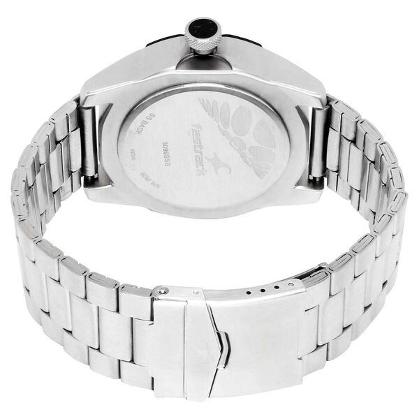 Fastrack Quartz Analog Black Dial Stainless Steel Strap Watch for Guys - image number 2