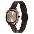 Fastrack Stunners Quartz Analog Brown Dial Brown Stainless Steel Strap Watch For Girls - image number 2