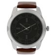 Fastrack Quartz Analog Black Dial Leather Strap Watch for Guys - image number 0