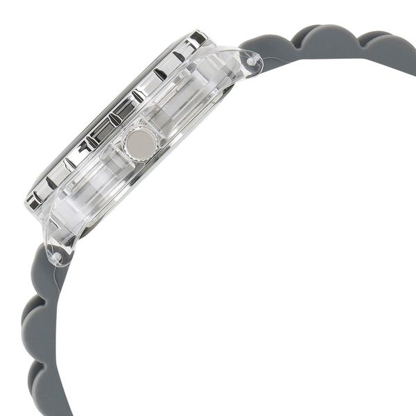 Fastrack Trendies Quartz Analog Grey Dial Silicone Strap Watch for Girls - image number 2